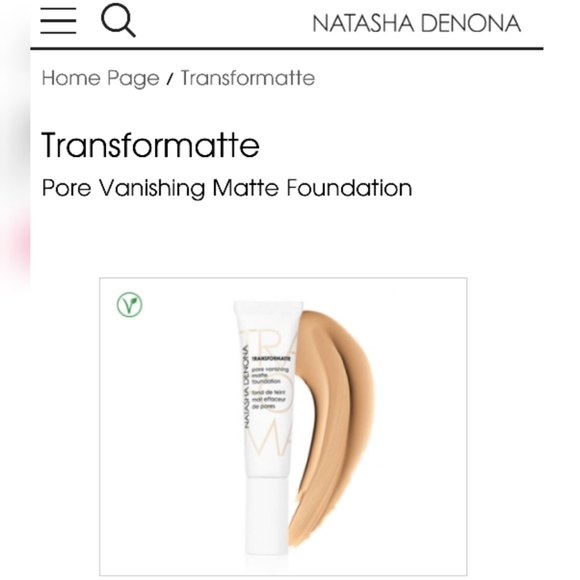 Natasha Denona Transformatte Pore Vanishing Matte Foundation - Picture 4 of 11